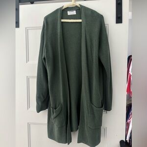 Old Navy Forest Green long Cardigan